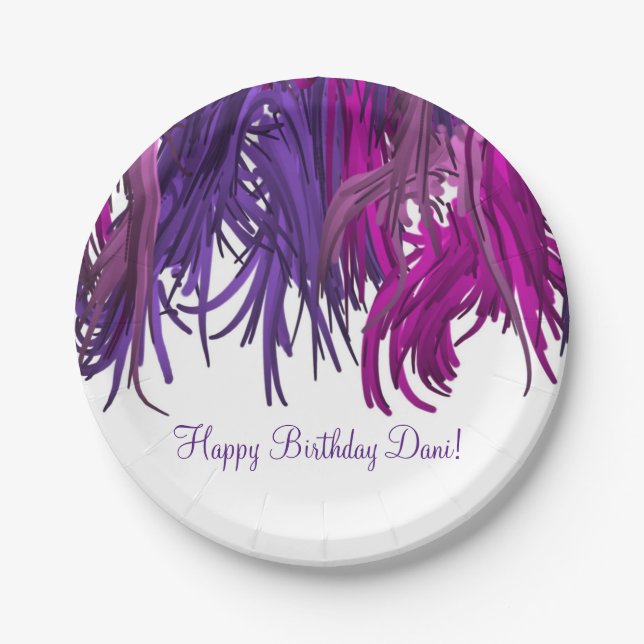 Fringe! Paper Plates (Front)