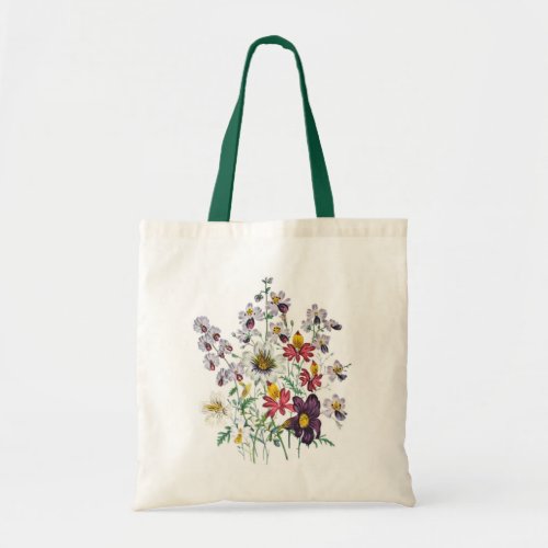 Fringeflowers and Velvet Trumpet Flowers Tote Bag