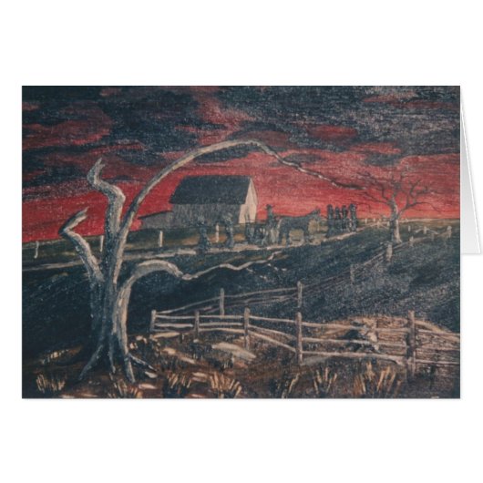 Frip Red Skys  Cards (Front Horizontal)