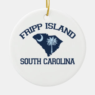 Fripp Island. Ceramic Ornament