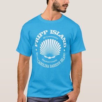Fripp Island (seashell) T-shirt by NativeSon01 at Zazzle
