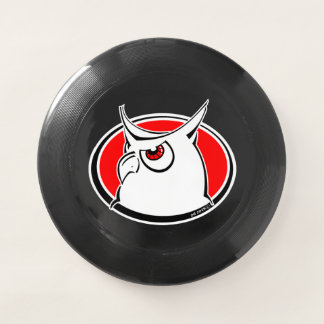 Frisbee, Black, Owl #2 Wham-O Frisbee