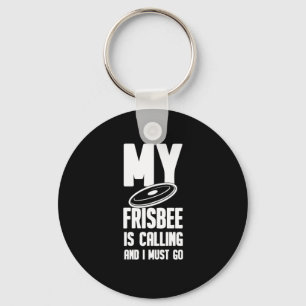 Frisbee Disc Keychain