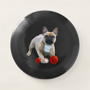 Frisbee disk French Bulldog Wham-O Fris