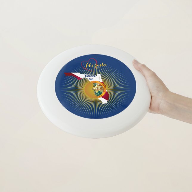 Frisbee Dog Florida Fun (In Hand)