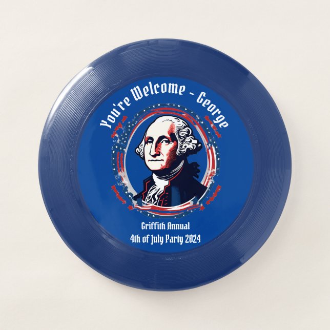 Frisbee - Fun 4th of July (Front)