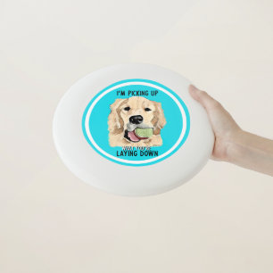 Frisbee Golden Retriever Dog with Ball