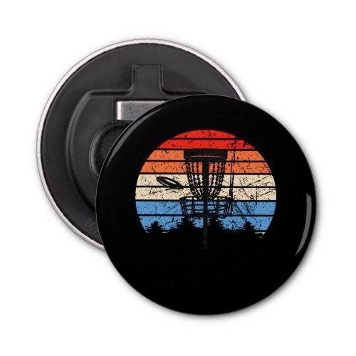 Frisbee Golf Disc Golf Retro Bottle Opener