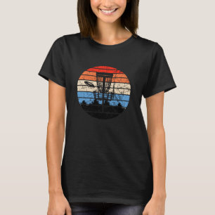 Frisbee Golf Disc Golf Retro T-Shirt