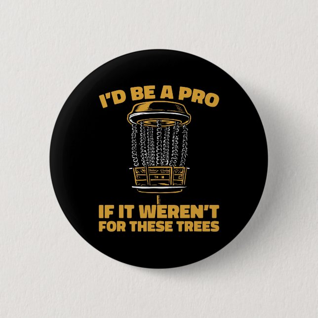 Frisbee Golf Disc Outdoor Sport - Tree _2  Button (Front)