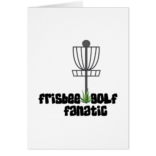 Frisbee Golf Fanatic Cards (Front)