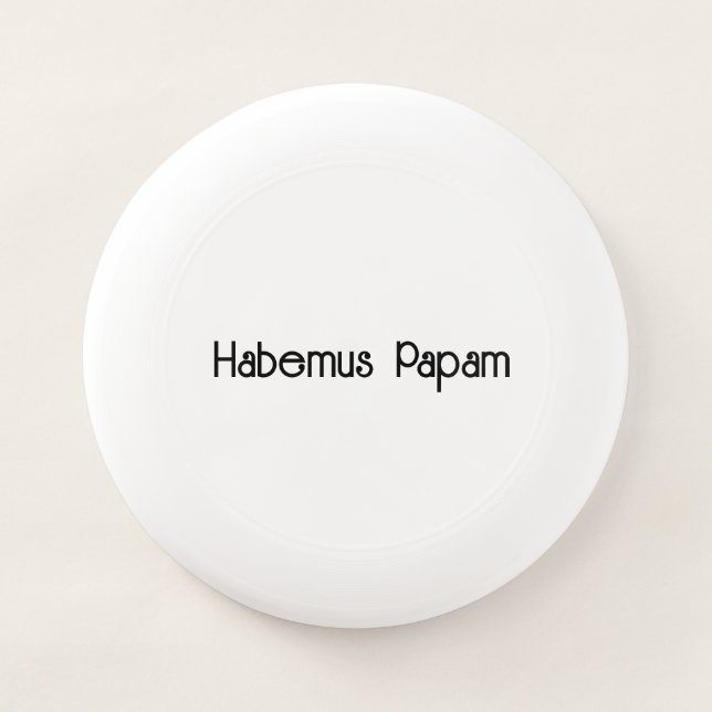 Frisbee Habemus Papam (Front)