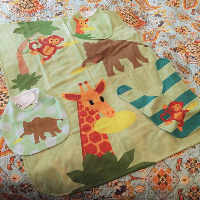 Frisbee Jungle Baby Blanket (Creator Uploaded)