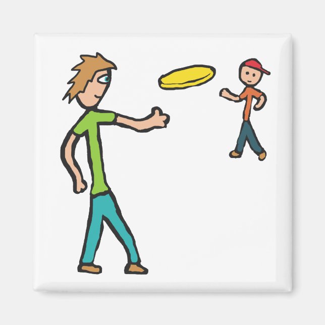 Frisbee Magnet (Front)