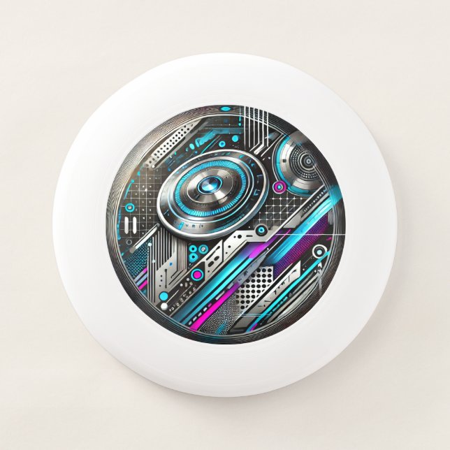 Frisbee – Neon High-Tech and Modern Design