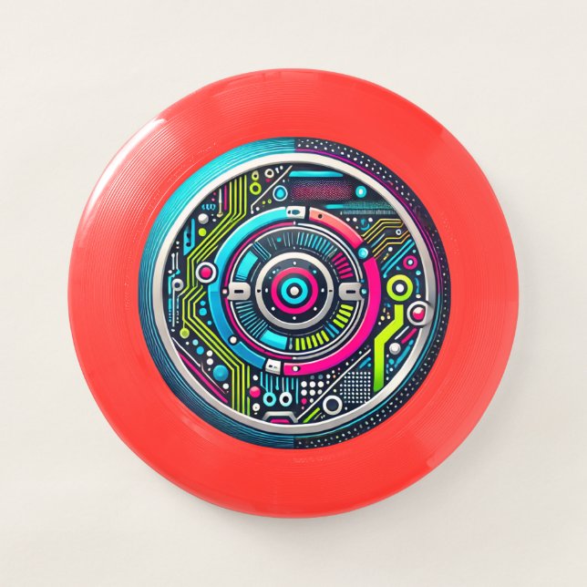 Frisbee – Neon High-Tech and Modern Design