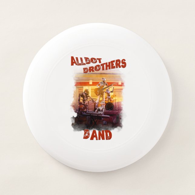 frisbee with Allbot Brothers Band (Front)