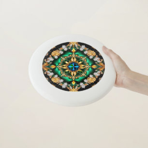 Frisbee with Brazilian Colors Design