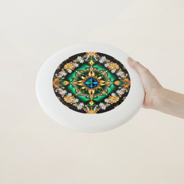 Frisbee with Brazilian Colors Design (In Hand)