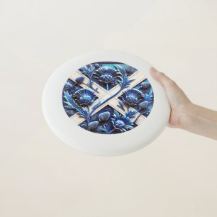 Frisbee with Scottish Thistles Design