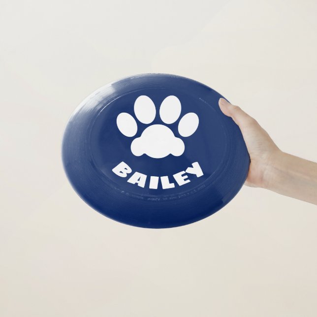 Frisbee with your Dog's Name on it (In Hand)