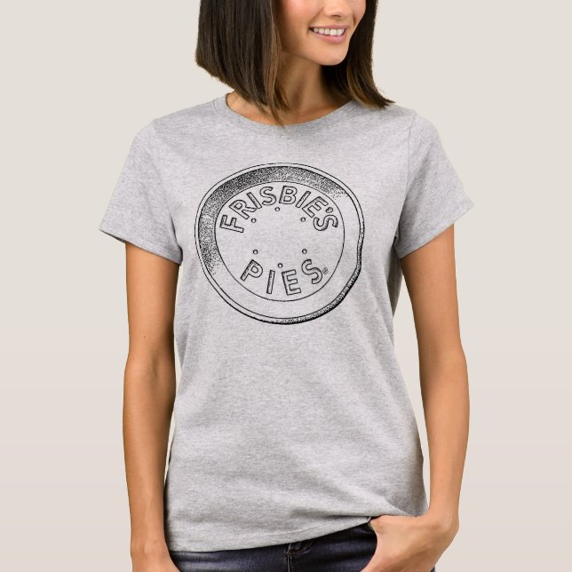 Frisbie Pie Tin t-shirt (Front)