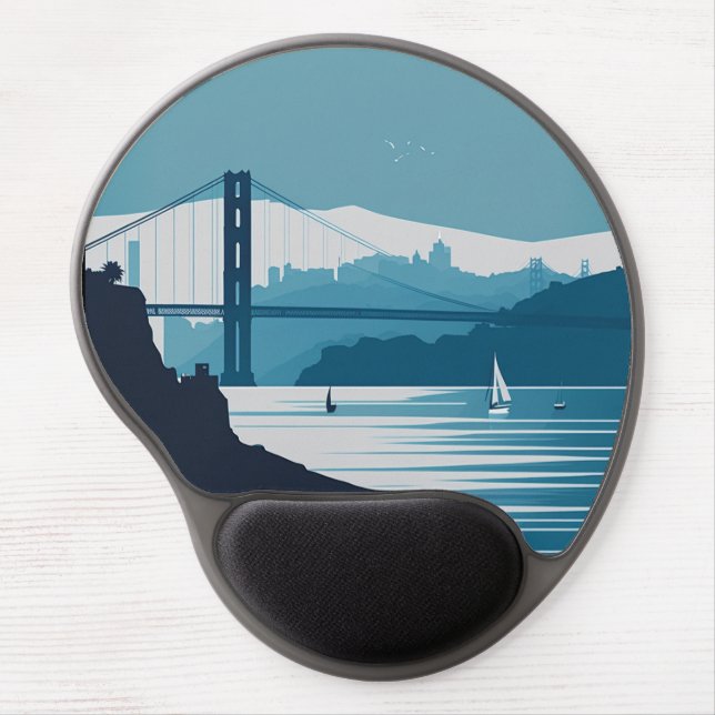 FRISCO BAY #1 GEL MOUSE PAD (Front)