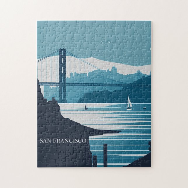 FRISCO BAY #1 JIGSAW PUZZLE (Vertical)