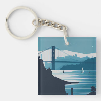 FRISCO BAY #1 KEYCHAIN