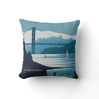 FRISCO BAY #1 THROW PILLOW