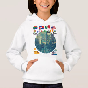 Frisco cable car  hoodie
