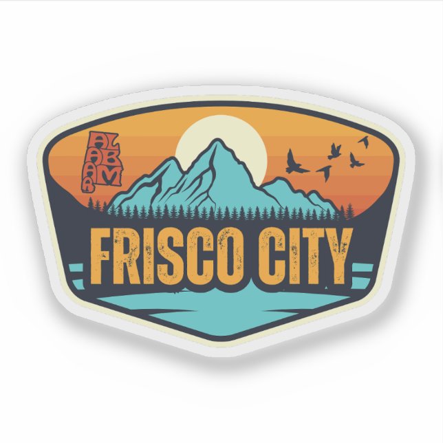 Frisco City, Alabama Sticker (Front)