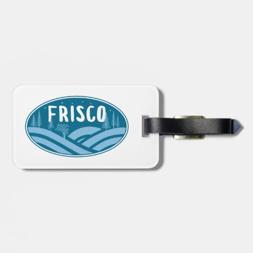 Frisco Colorado Outdoors Luggage Tag