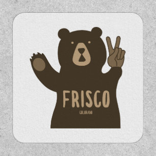 Frisco Colorado Peace Bear Patch