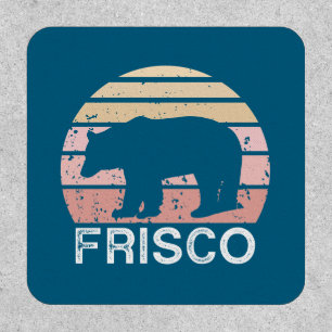Frisco Colorado Retro Bear Patch