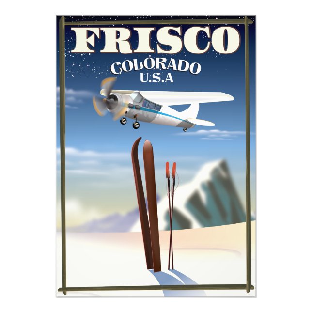 Frisco Colorado USA travel poster (Front)