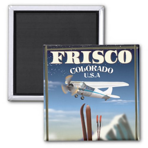 Frisco Colorado USA travel poster Magnet