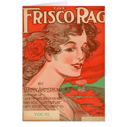 Frisco Rag by Harry Armstrong Cards (Front)