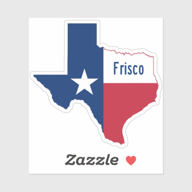 Frisco Texas Sticker (Sheet)