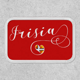Frisia Flag Heart, Frisians Patch