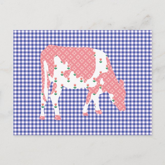 Frisian cow, Friese koe Postcard (Front)