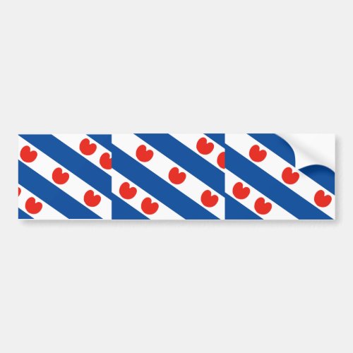 Frisian Netherlands Bumper Sticker