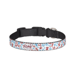 Frisky In Philly: Collage Design Dog Collar