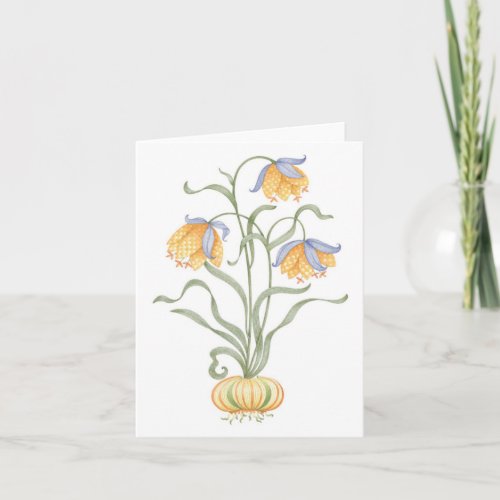 Fritillarias _ Note Card