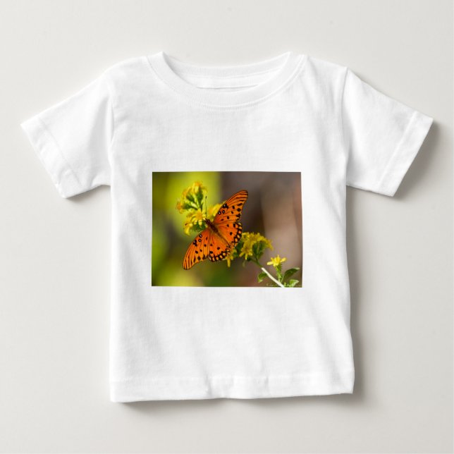 Fritillary Gulf Butterfly Gifts and Apparel Baby T-Shirt (Front)
