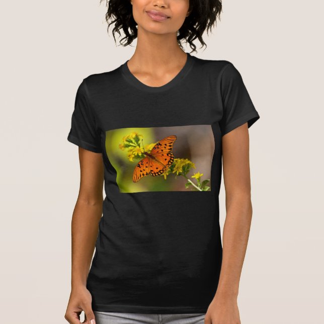 Fritillary Gulf Butterfly Gifts and Apparel T-Shirt (Front)