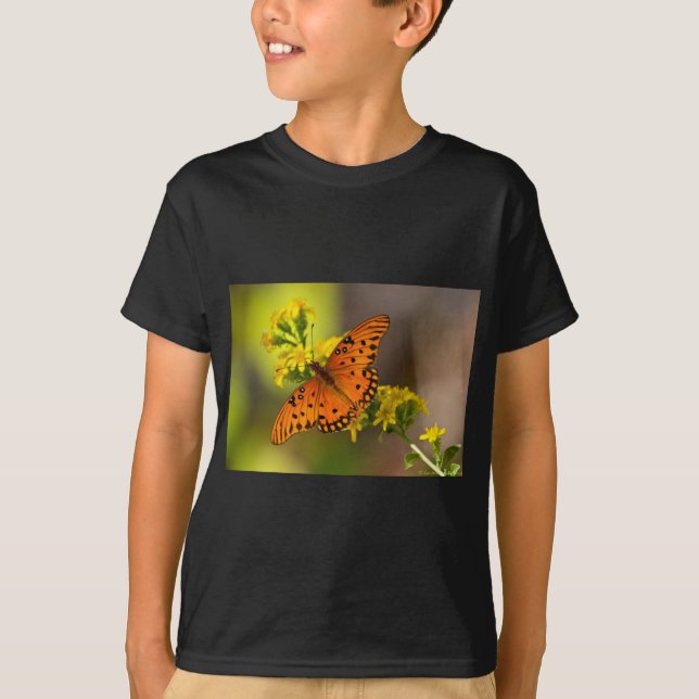 Fritillary Gulf Butterfly Gifts and Apparel T-Shirt (Front)
