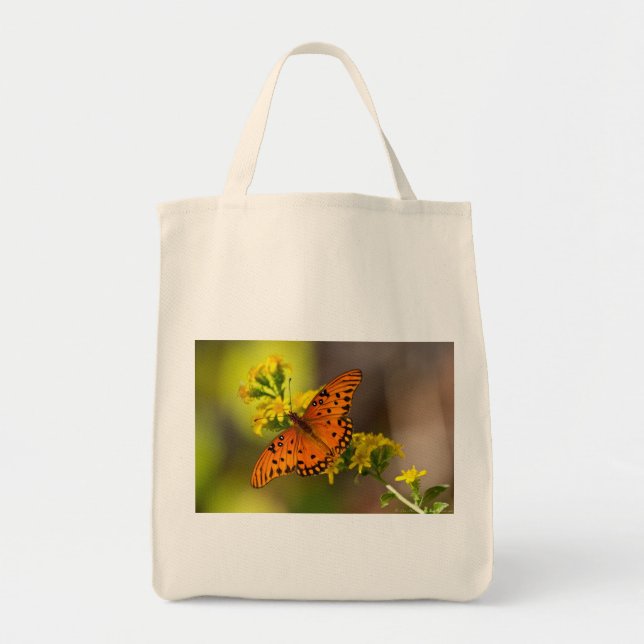 Fritillary Gulf Butterfly Gifts and Apparel Tote Bag (Front)