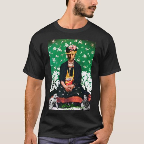 Fritos Collins Frida Kahlo  Phil Collins T_Shirt