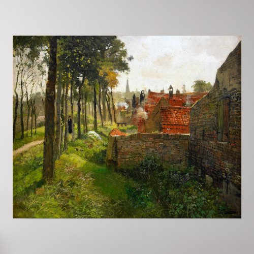 Frits Thaulow The Priest Poster